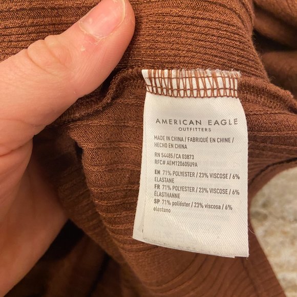 American Eagle Snap-Front Shirt - Picture 3 of 4